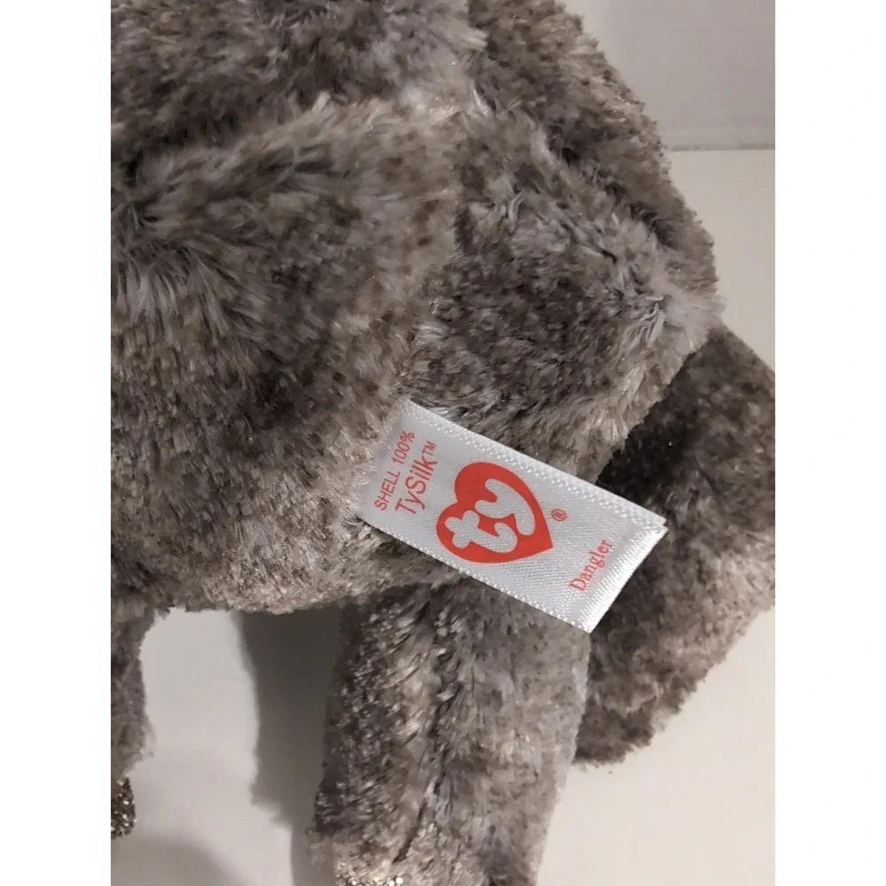 Ty Beanie Boos SLOTH Zippy Plush Toy Stuffed‎ Animal Glitter Eyes Kids Gift